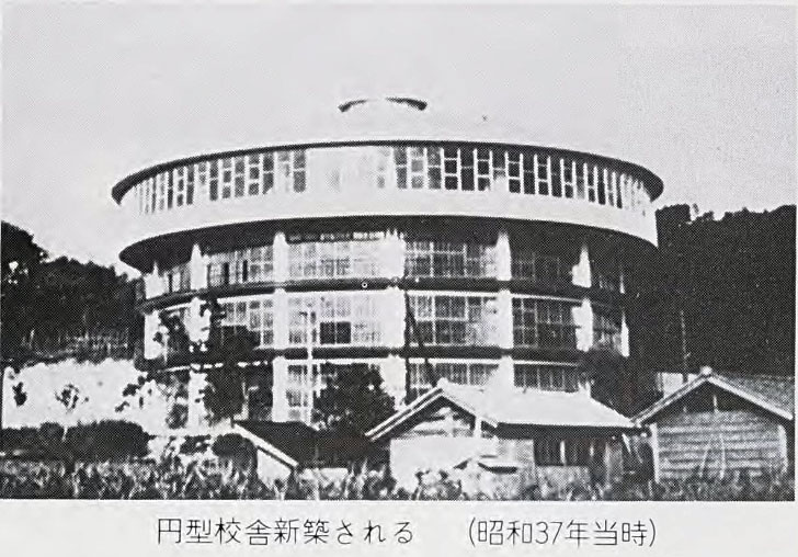 羽茂小学校 | 円形校舎研究会アーカイブ